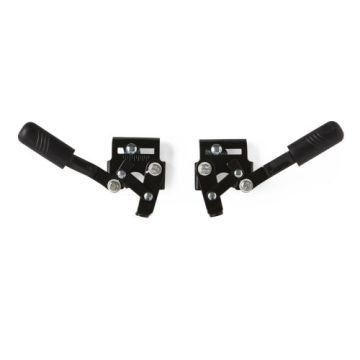 Wheelchair Wheel Lock and Brake Assembly