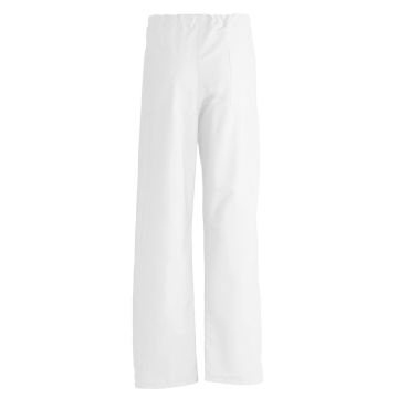 white scrub pants