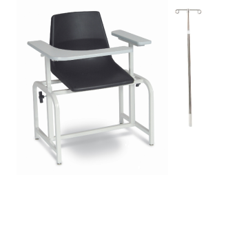 Blood Draw Chair with IV Attachment, 2571-IV