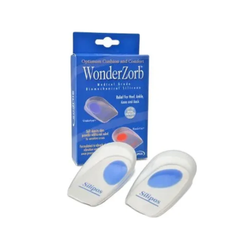 Silipos WonderZorb WonderSpur Soft Silicone Heel Cups