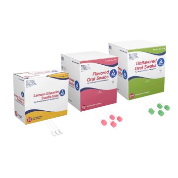 Dynarex Foam Tip Oral Swabsticks