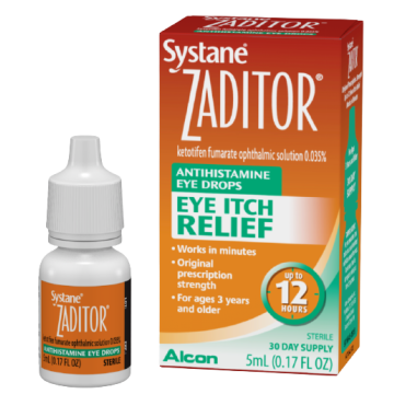 Zaditor Antihistamine Eye Drops - Allergy & Eye Itch Relief