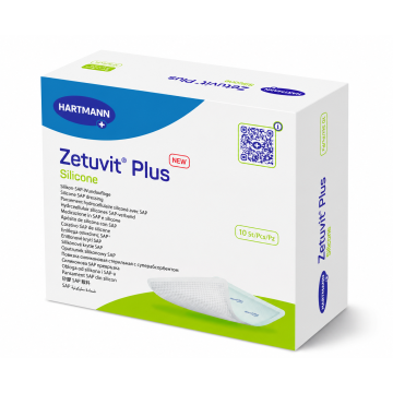  Box of Zetuvit Plus Silicone Non-Bordered Dressings
