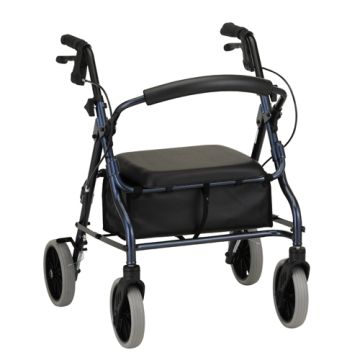 Blue 18 Inch Nova Zoom Rolling Walker