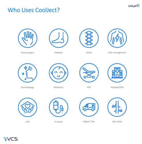 Coolject CoolJect Topical Anesthetic Canister - 2oz | Vitality Medical