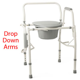 Drop-Down Arms