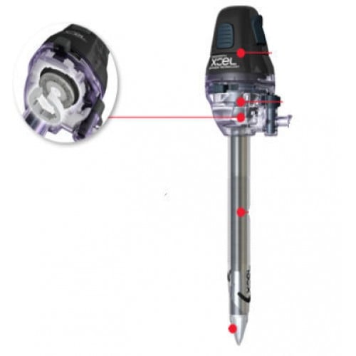 Endopath XCEL Trocars with OPTIVIEW Technology Ethicon 2B5LT, 2B5ST