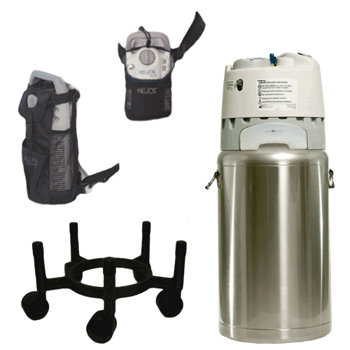 HELiOS LOX Home Reservoir HELiOS Liquid Oxygen Therapy Products B