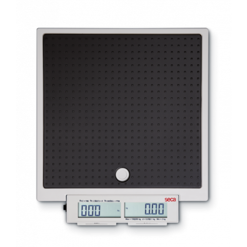 Seca Flat Scale For Mobile Use With Push Buttons And