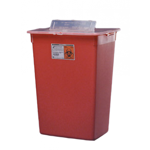 Covidien 31143665 10 Gallon Red SharpsAGator Sharps Container w