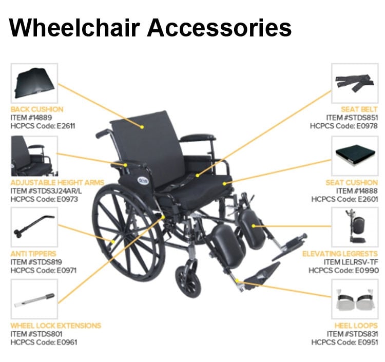 Silver Sport 2 Wheelchair with Various Arms Styles and Foot Rigging
