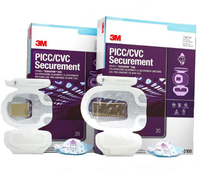 3M 18392100 Tegaderm PICC CVC Dressing 4 x 6.08 Inch Vitality Medical