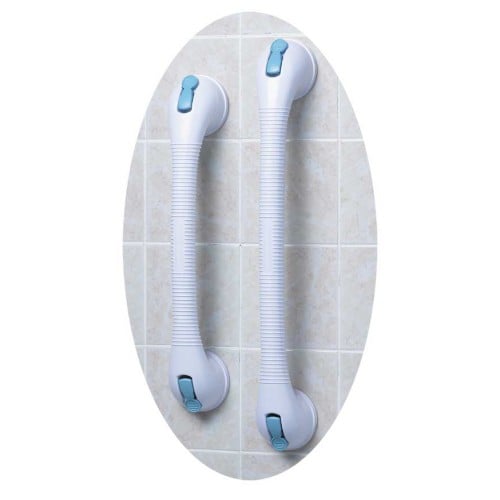 Quick Suction Rail Bathroom Grab Bar by Drive Medical