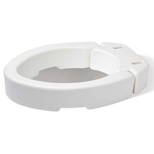 Hinged Toilet Seat Riser Elevated Toilet Seat Raised