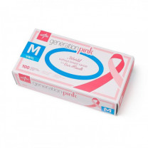 Generation Pink 3G Synthetic Exam Gloves, Latex Free