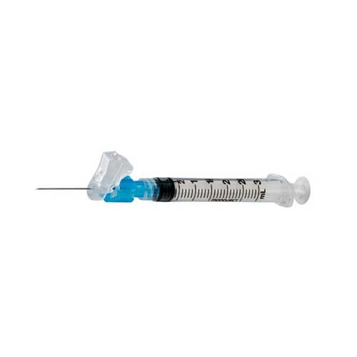 3 mL Syringes with Safety Needle by Magellan 8881833010