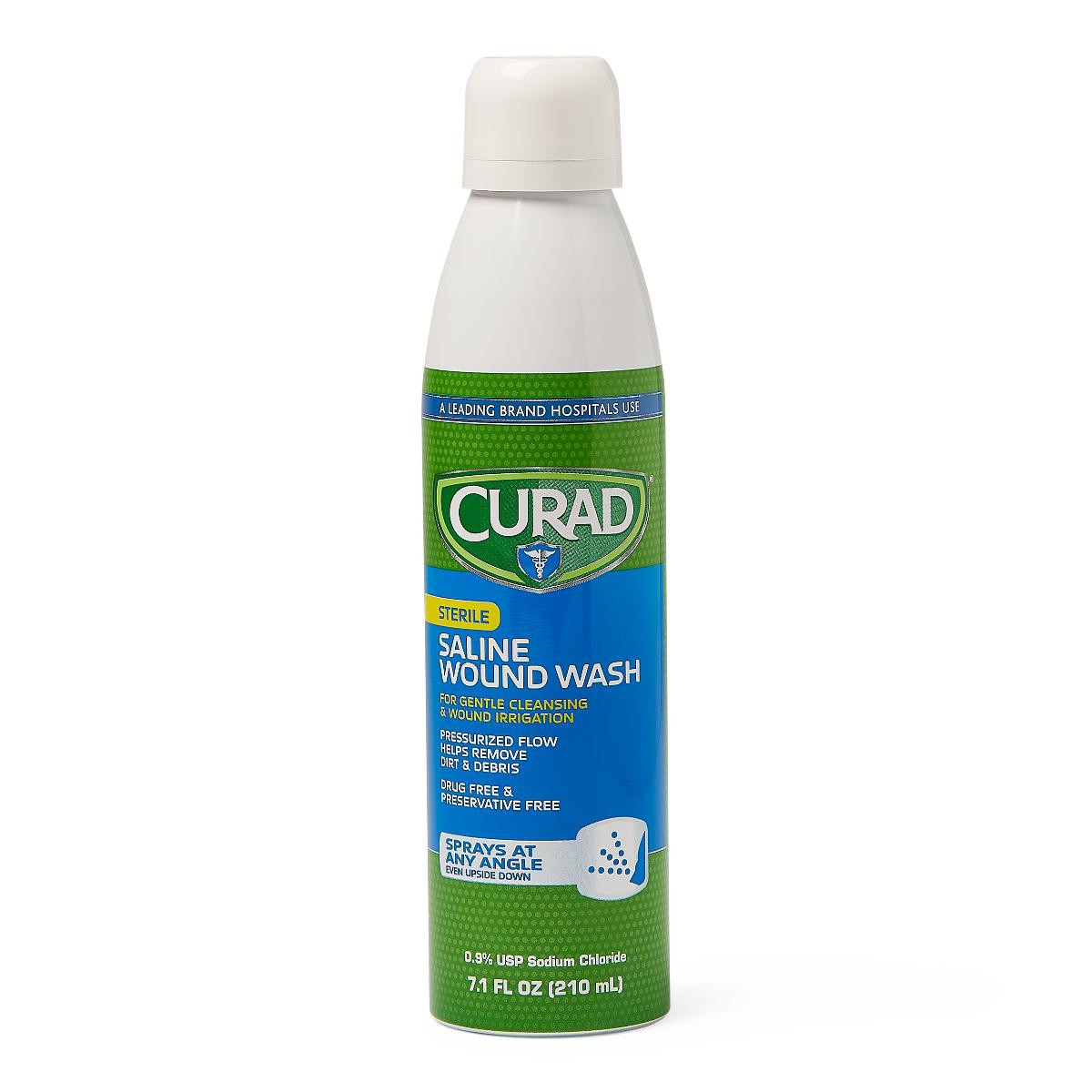 CURAD Sterile Saline Wound Wash CURSALINE7H Vitality Medical