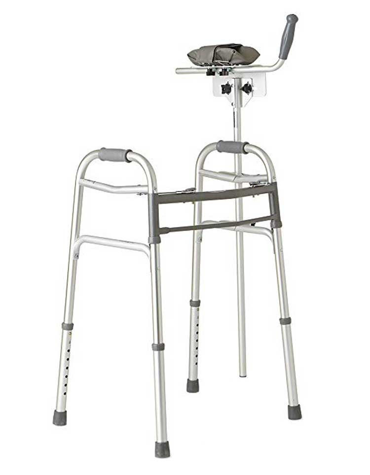 Medline Guardian Walker Platform Attachment for 2 Button Walker