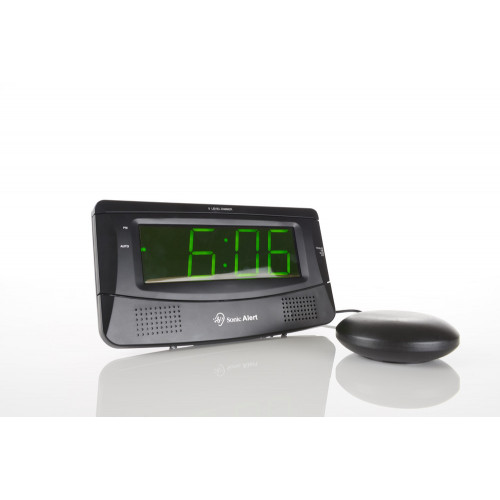 Sonic Alert Sonic Boom Extra-Loud Alarm Clock - SB300SSBLK | Vitality