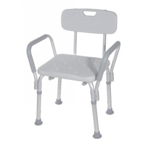 Bath Shower Bench With Padded Arms Deluxe 12440 1 12445 1