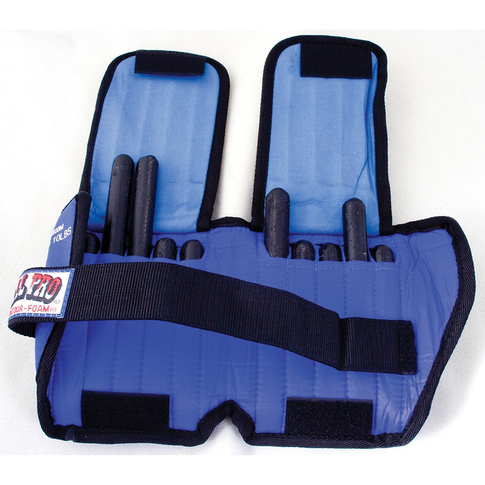 Buy All Pro Weight Adjustable Ankle Weights, Blue 5, 10 & 20 lbs Vitality Medical