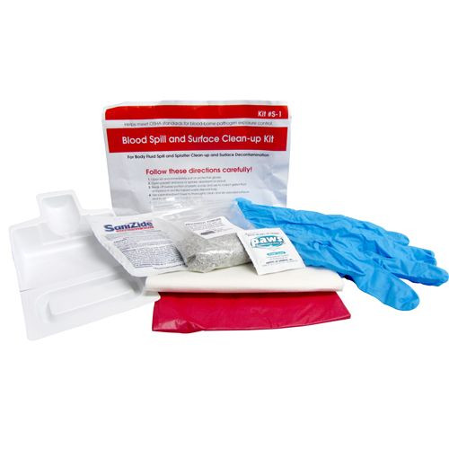 Hospeco First Step Blood Spill CleanUp Kit FSSK12