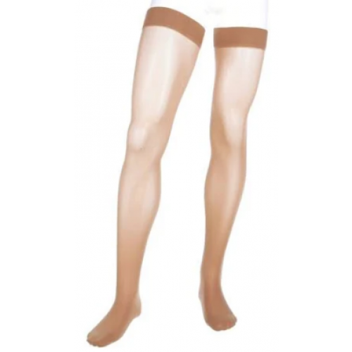 Thigh High Compression Stockings Moderate 15 20 Mmhg Closed Toe Made In Usa Walmart Com Walmart Com