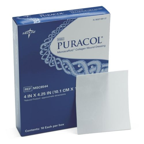 Puracol Collagen Wound Dressing MedLine MSC8544, MSC8622EP, MSC8644EP