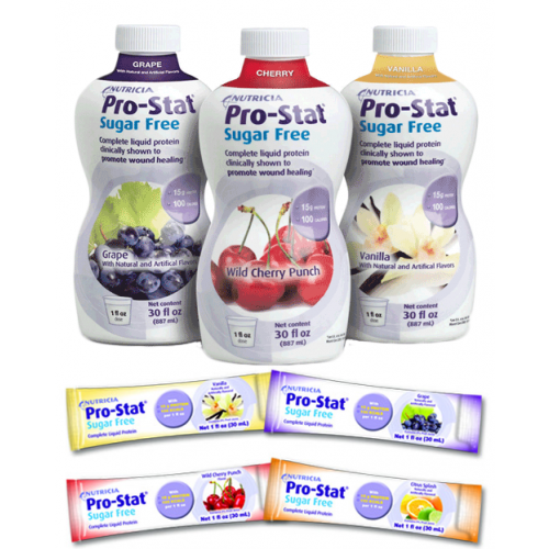 Nutricia ProStat Sugar Free Liquid Protein Cherry, Citrus, Vanilla