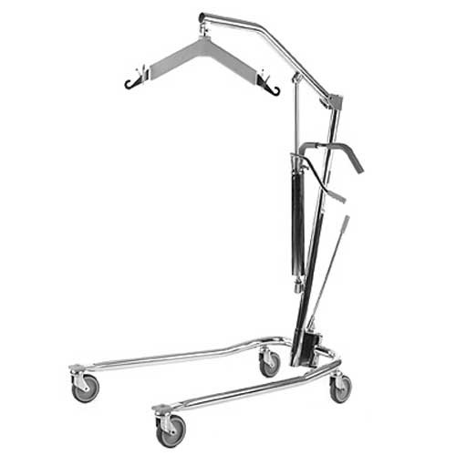 Invacare 9805 Portable Patient Lift - Hydraulic Medical Transport