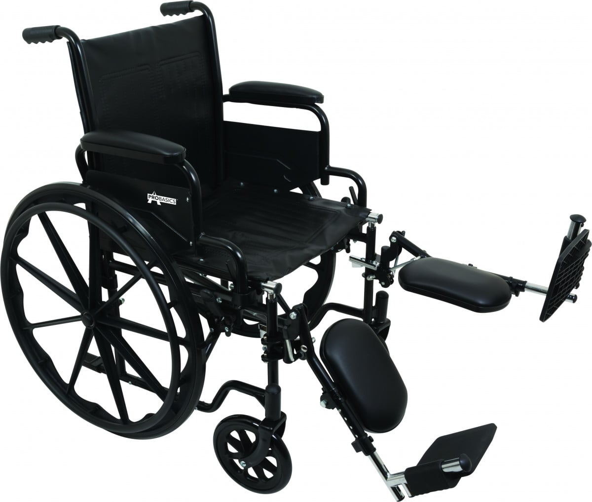 ProBasics K1 Standard Wheelchair with Elevating Legrests Compass