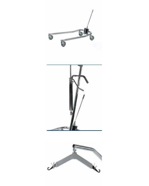 Invacare 9805 Portable Patient Lift Hydraulic Medical Transport