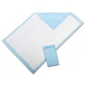 Medline Deluxe Protection Plus Underpads, Fluff Disposable, Heavy Absorbency