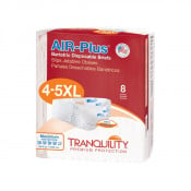 Tranquility Air Plus Bariatric Brief 4 - 5X-Large Maximum Absorbency