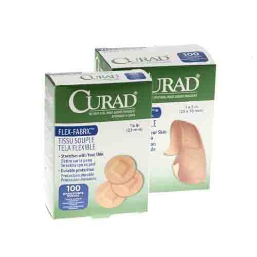 CURAD Fabric Adhesive Bandages, Latex Free Sterile NON25510Z