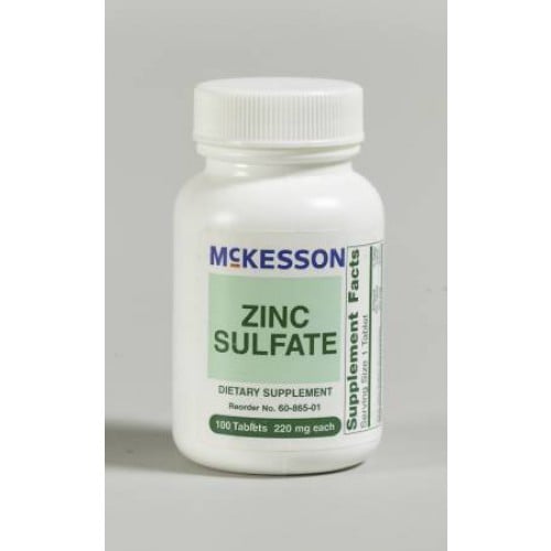Zinc Sulfate Tablets by GeriCare McKesson 6086501 Vitality Medical