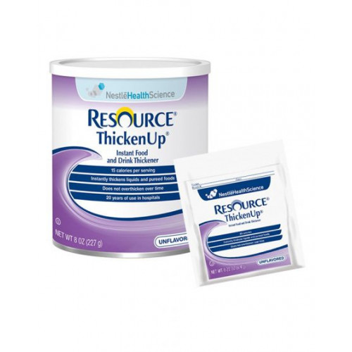 Nestle Resource Thicken Up Food Thickener, Unflavored 0.22 oz, 8 oz, 25 lbs Vitality Medical