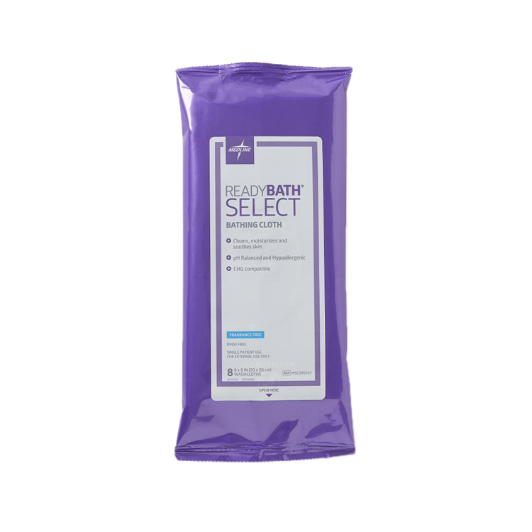 MedLine ReadyBath SELECT Antibacterial Cleansing Cloths (Scented