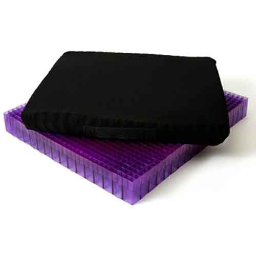 Double Purple Seat Cushion Purple LLC PSC-DBL-01 Super thick ultra