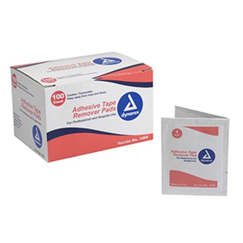 Dynarex Adhesive Tape Removal Pads 1505