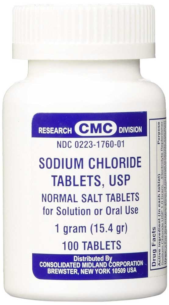 CMC Sodium Chloride Tablets, USP 1426121 Vitality Medical