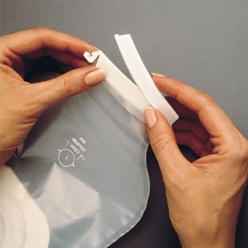 Ostomy Drainable Pouch Clamp Hollister 8770 Vitality Medical