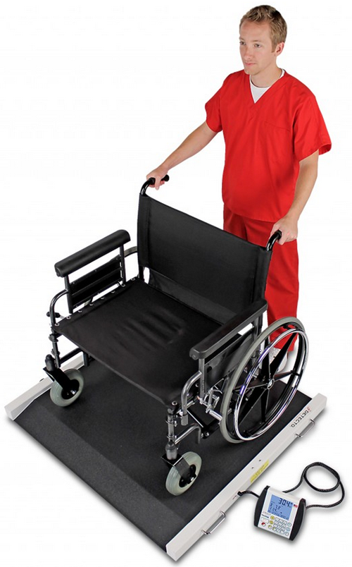 Portable Bariatric Wheelchair Scale Detecto Brw1000