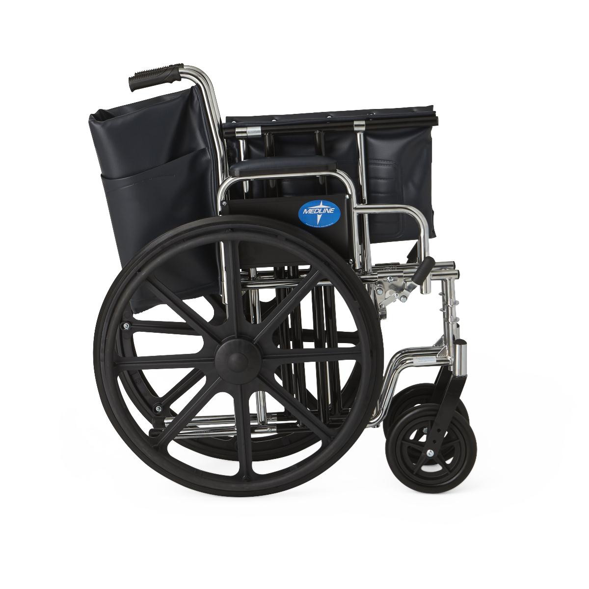 MedLine ExtraWide Wheelchair MDS806700, MDS806700FLA, MDS806750