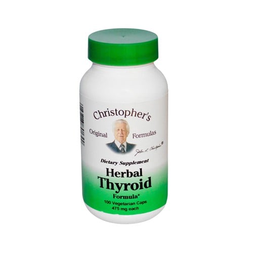 Dr Christophers Herbal Thyroid 475 mg Dietary Supplement 757856