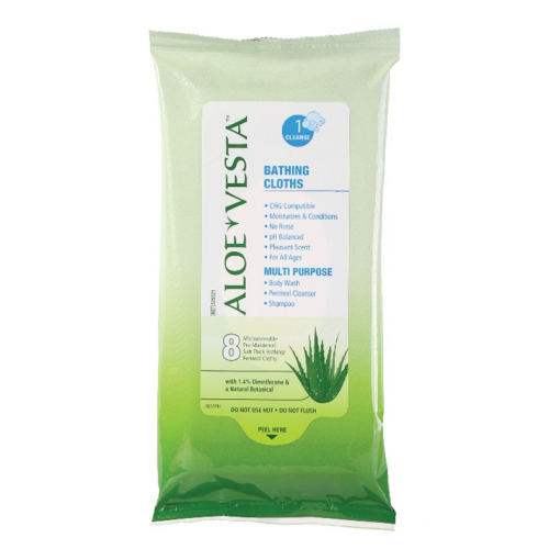 Aloe Vesta Bathing Cloths Convatec 325521 Vitality Medical