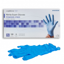 Confiderm 38 Nitrile Exam Gloves Powder Free  NonSterile