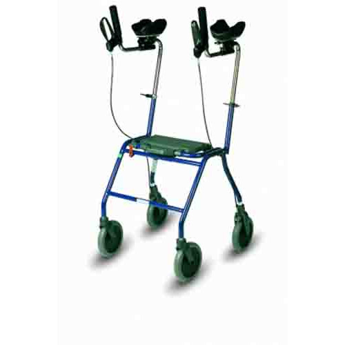 Alpha Basic Rehab Rollator with Forearm Supports