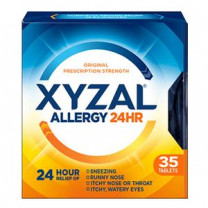 Xyzal Allergy Relief Medicine 5 mg Tablets