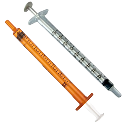 1 mL Oral Syringes BD 305207, 305217